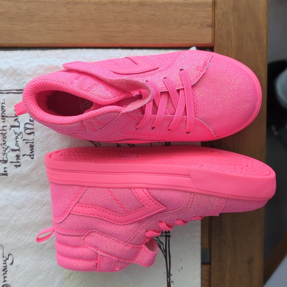 Hot Pink High Top Shoes